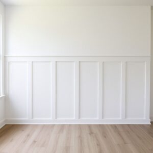 board and batten half wall